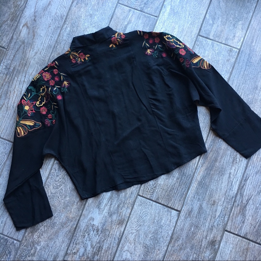 Embroidered Button Down - Picture 2 of 7